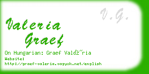 valeria graef business card
